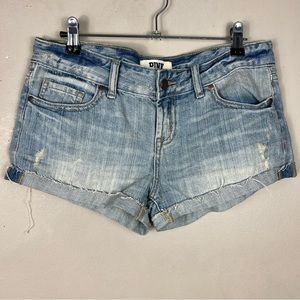 NWT Pink by Victoria Secret Y2K Low Rise Mini Jean Shorts